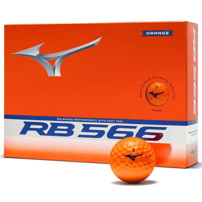 Mizuno  RB 566 (1 Dzn) Golf Balls - Orange