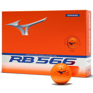 Mizuno RB 566 (1 Dzn) Golf Balls - Orange