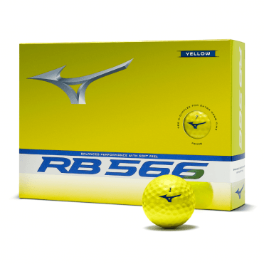 Mizuno RB 566 (1 Dzn) Golf Balls - Yellow