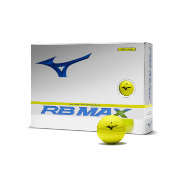 Mizuno RB Max (1 Dzn) Golf Balls - Yellow