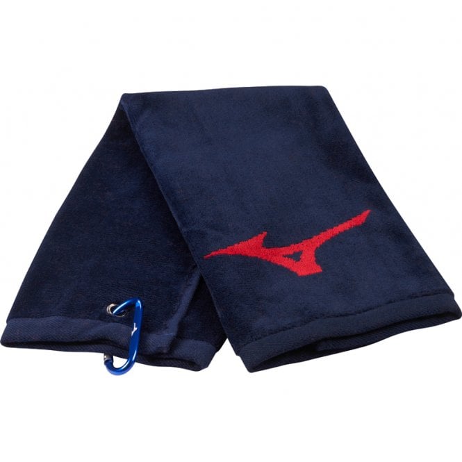 Mizuno  RB Trifold Towel Towel Navy/Red