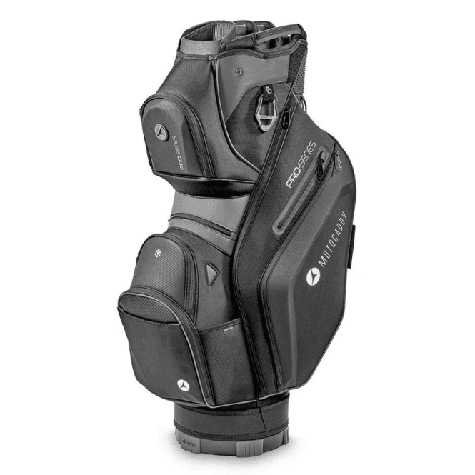 Motocaddy  2025 PRO SERIES CART BAG - BLACK/CHARCOAL