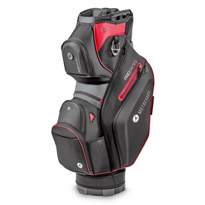 Motocaddy  2025 PRO SERIES CART BAG - BLACK/RED