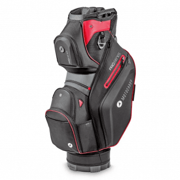Motocaddy 2025 PRO SERIES CART BAG - BLACK/RED