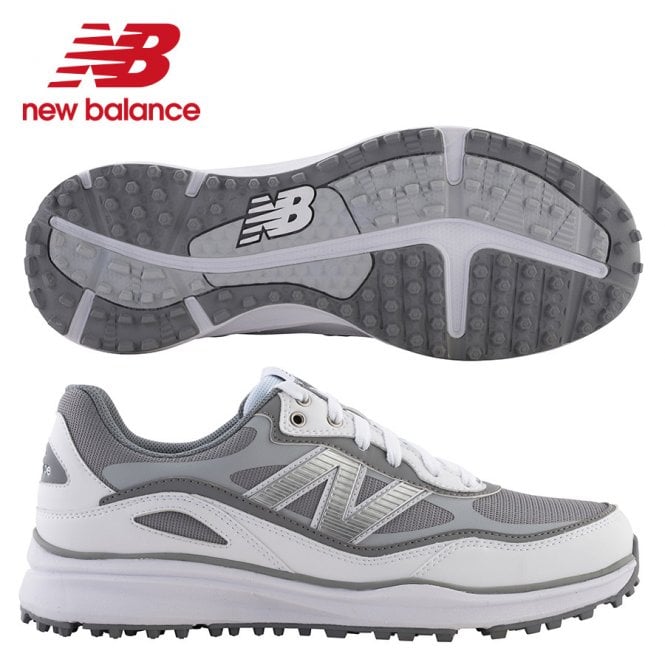 New Balance  1982 White/Grey Spikeless Golf Shoes