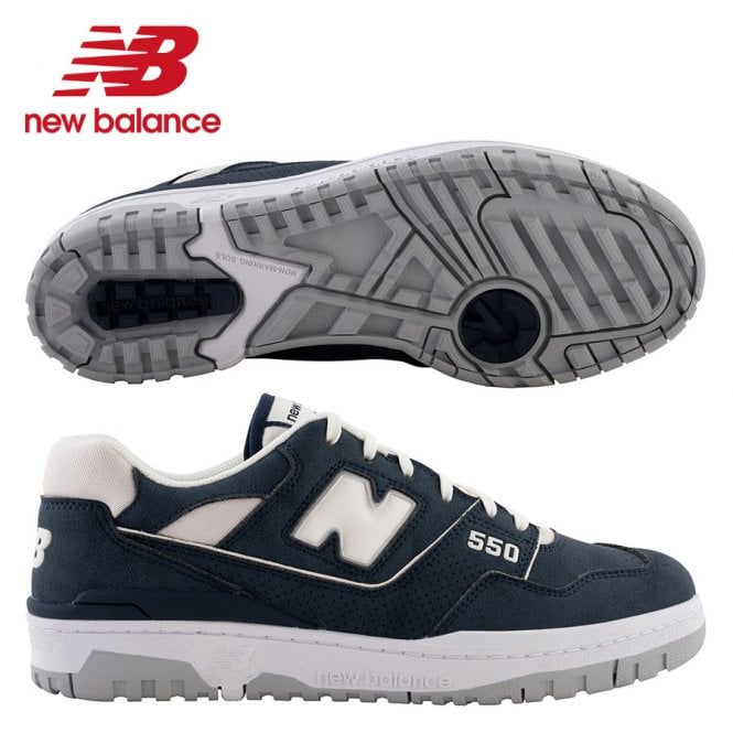 New Balance  550 Blue Spikeless Golf Shoes