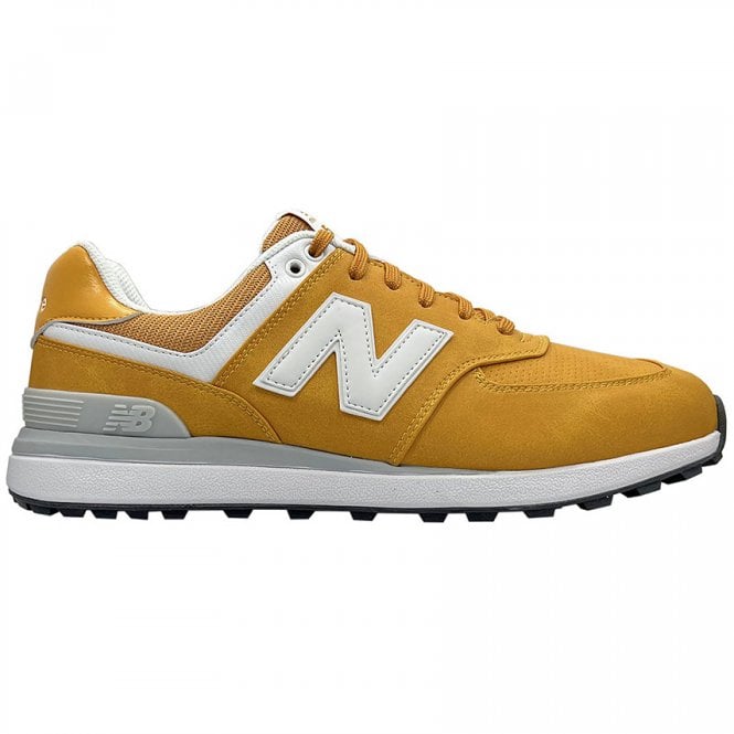 New Balance  574 Greens Wheat Golf Shoes