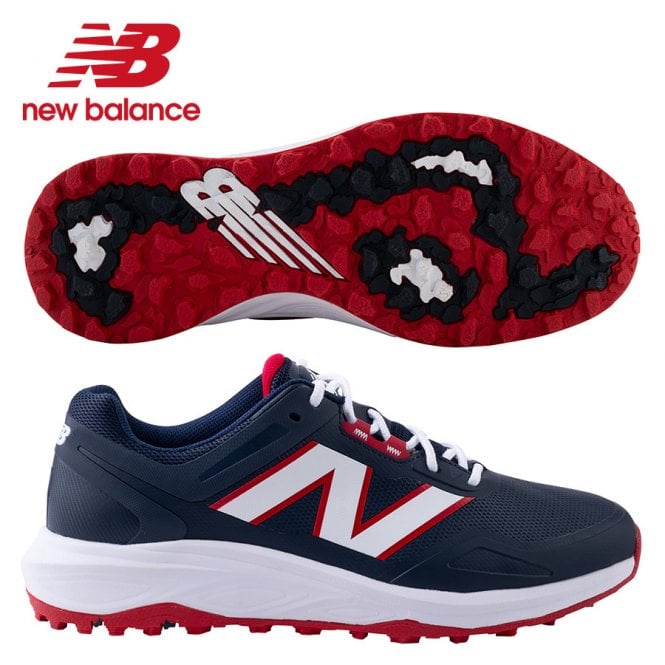 New Balance  Fresh Foam Contend V3 Navy/Red SL Golf Shoes