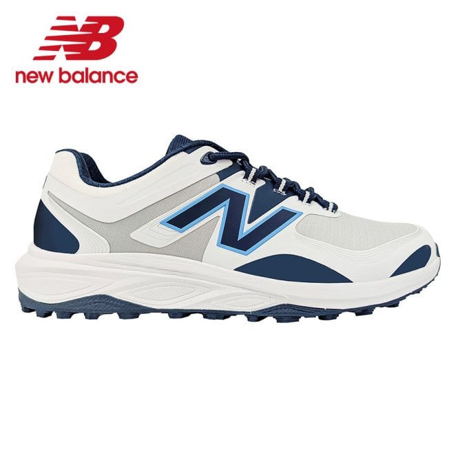 New Balance  Pace XT White/Navy Spikeless Golf Shoes