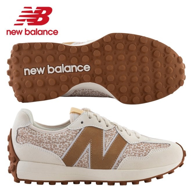 New Balance  Women's 327 Sesame Spikeless Golf Shoes