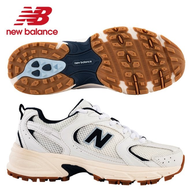 New Balance  Women's 530 White/Navy Golf Shoes