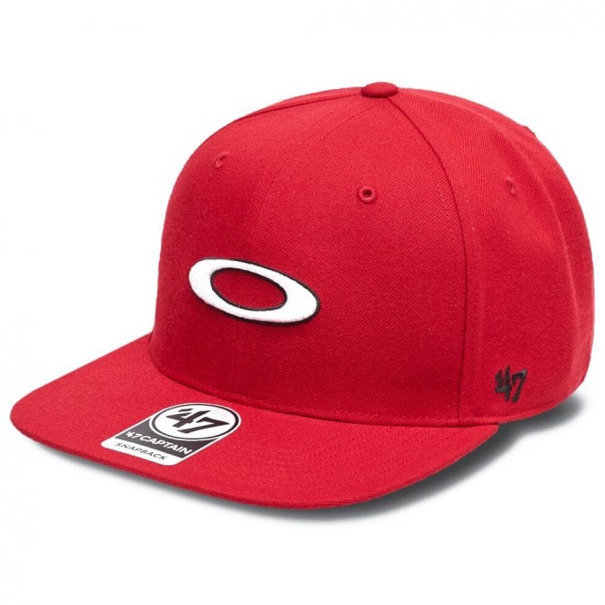 Oakley  47 B1B Ellipse Hat - Red Line
