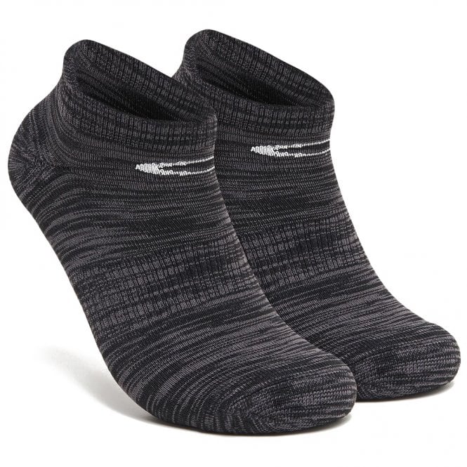 Oakley  Ankle Tab Sock - Black/Uniform Grey Heather