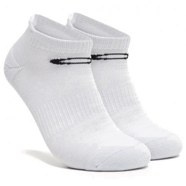 Oakley Ankle Tab Sock - White/Cool Grey Heather
