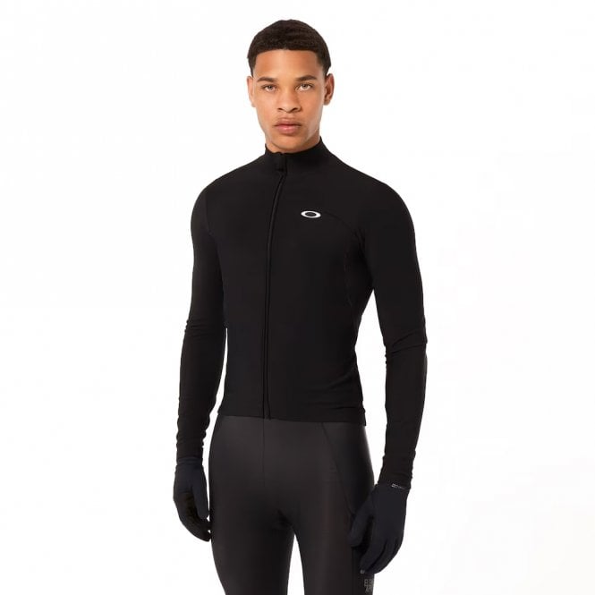 Oakley  CLIMA THERMAL LS JERSEY - Blackout