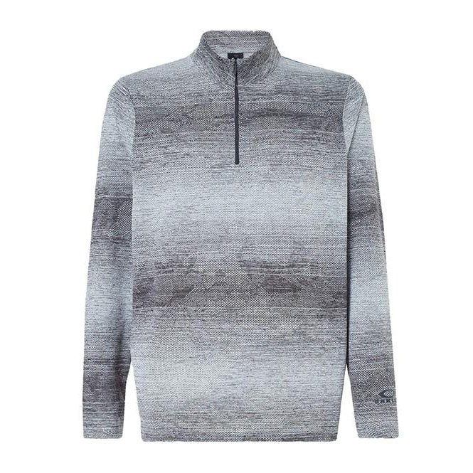 Oakley  Contender Half Zip SWEATSHIRT LUNAR ROCK HTHR