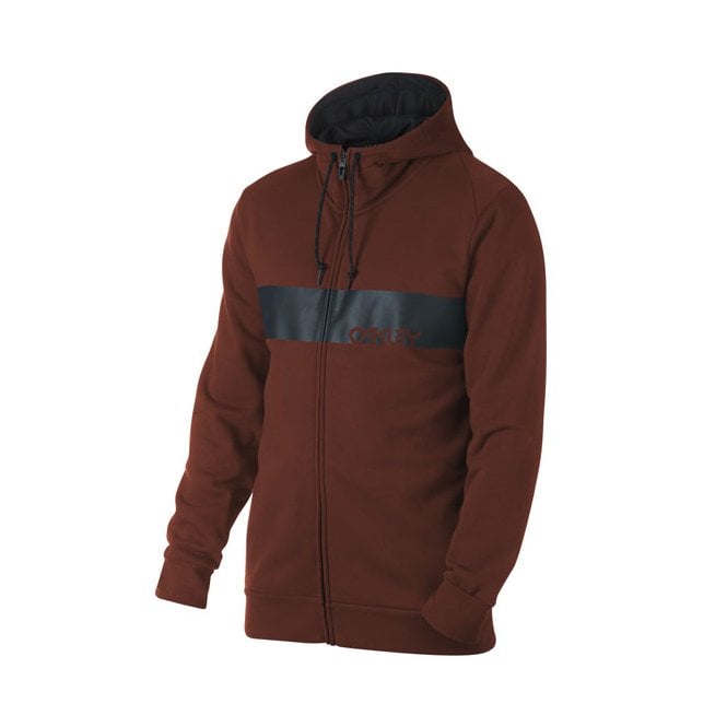 Oakley  CROSSBAR MARK II FZ HOODIE - Iron Red