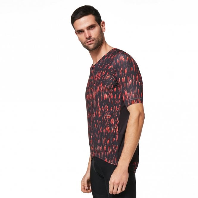 Oakley  CYCLE NEW ENDURANCE JERSEY RED ELECTRIC