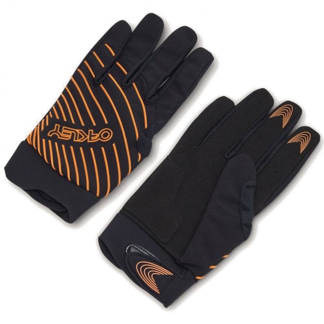 Oakley  Drop In MTB Glove 2.0 - Blackout/Soft Orange