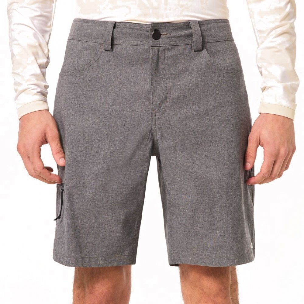 Oakley Golf Hybrid Short - Uniform/Steel Grey Heather - Clothing from ...