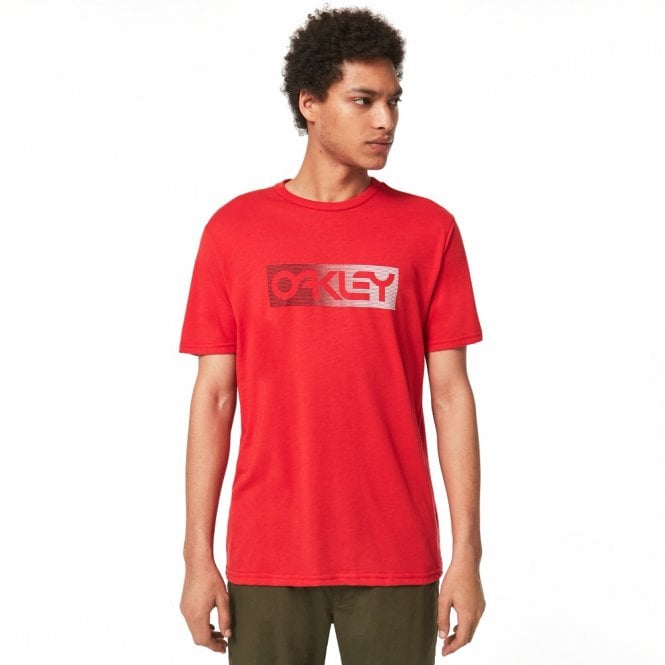 Oakley  GRADIENT LINES B1B RC TEE T-SHIRT Red Line