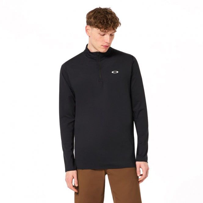 Oakley  GRAVITY RANGE 1/4 Zip - BLACKOUT DK HTR
