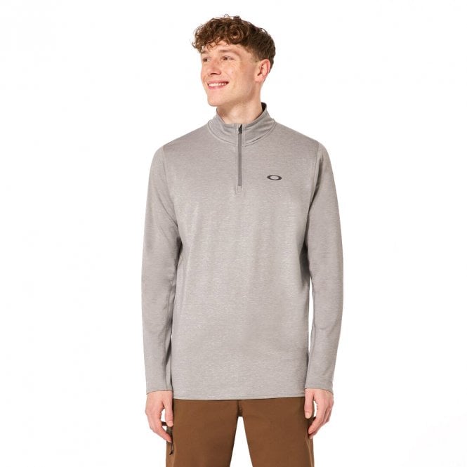 Oakley  Gravity Range 1/4 Zip - Steel Grey Heather