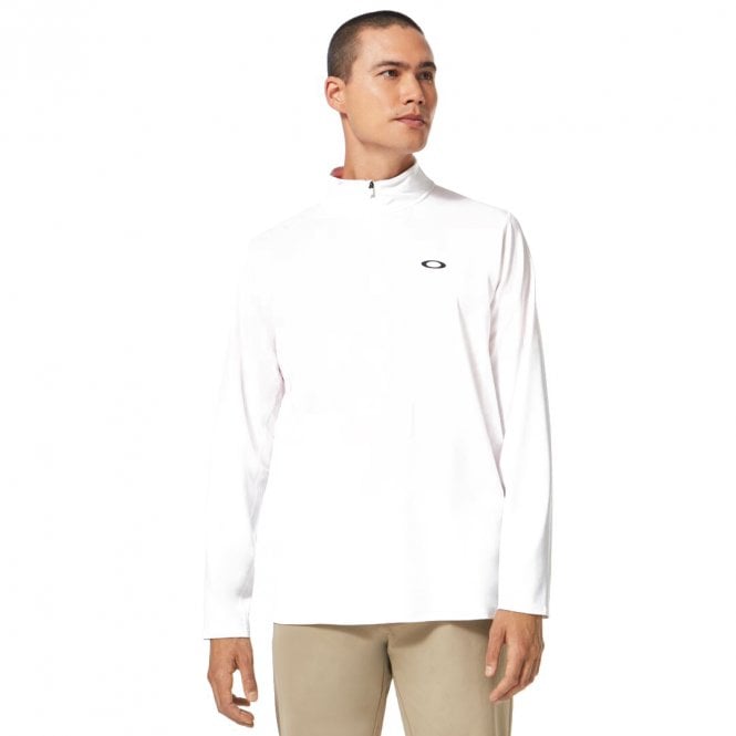 Oakley  GRAVITY RANGE 1/4 Zip - WHITE Heather