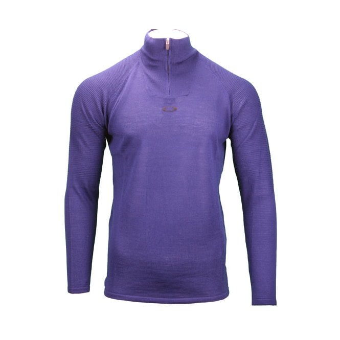 Oakley  HALF ZIP GOLF ENGINEERED KNIT - Ensign Blue