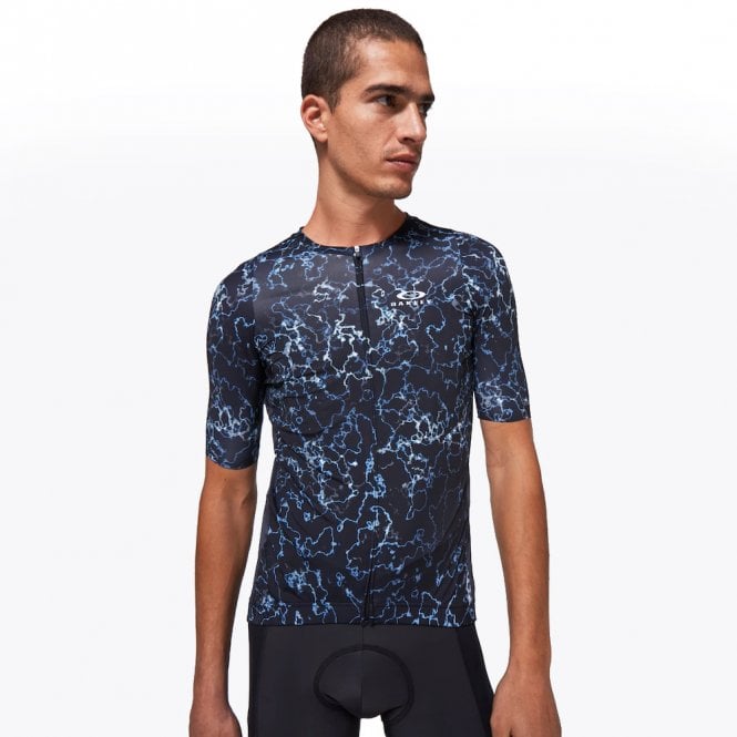 Oakley  NEW ENDURANCE JERSEY BLACK ELECTRIC SHOCK