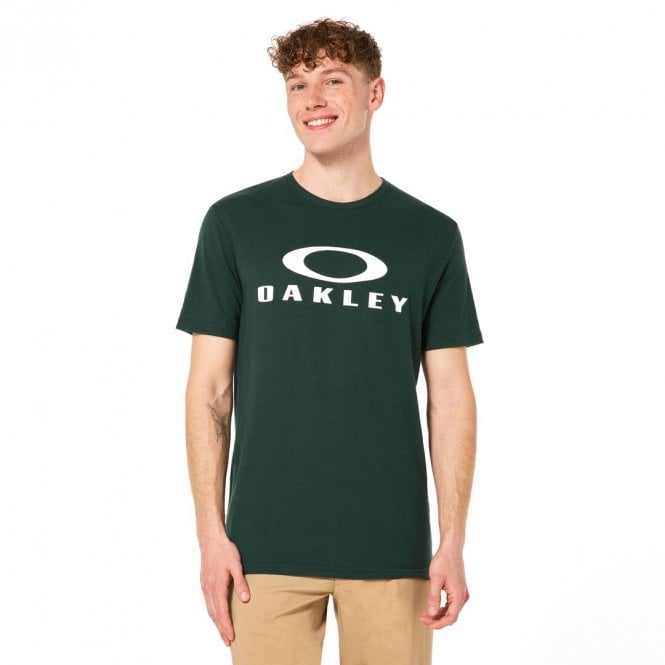 Oakley  O BARK T-Shirt - HUNTER GREEN/WHITE