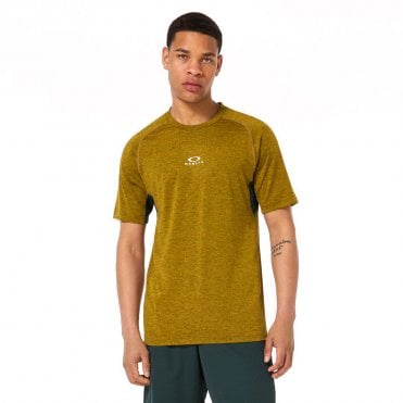 Oakley O FIT RC SS TEE - GREEN/YELLOW HTHR