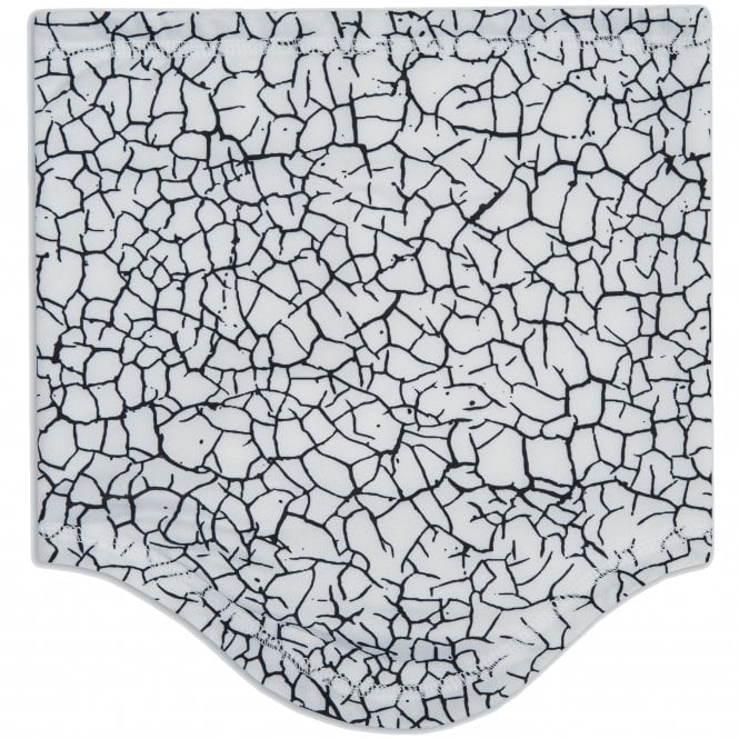 Oakley  PRINTED NECK GAITER WHITE CRACKLE PRINT