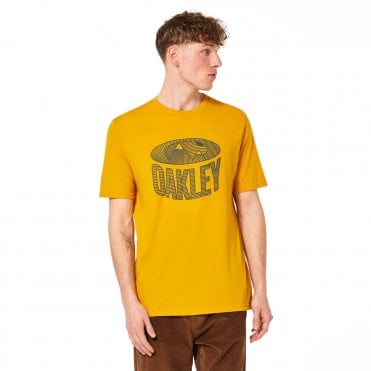 Oakley WINTER LINES TEE - Amber Yellow