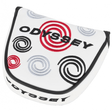 Odyssey Putter Headcover  SWIRL MALLET White 2026
