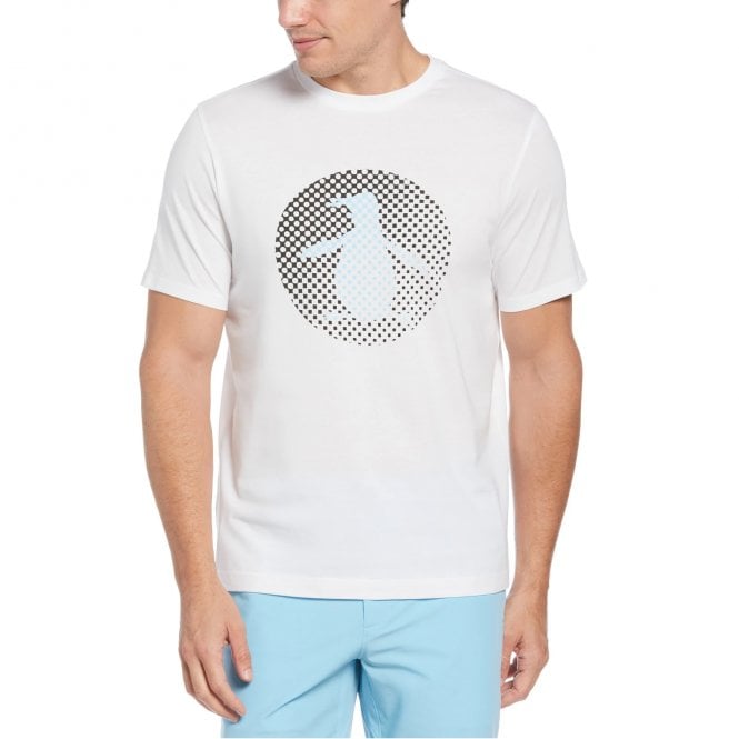 Penguin ORIGINAL  SS GOLF BALL GRAPHIC T SHIRT WHITE