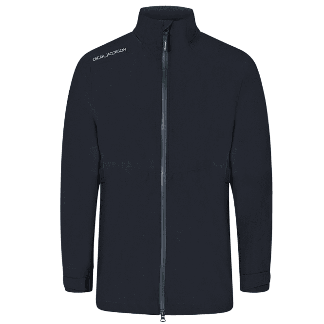 Oscar Jacobson  Alex Waterproof Jacket Black/Pineneedle