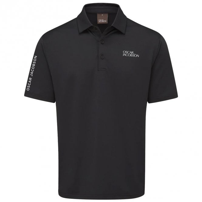 Oscar Jacobson  Bullock Tour Polo - Black