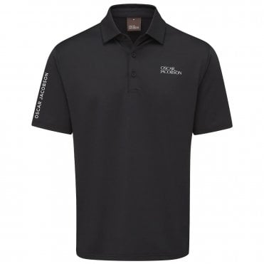 Oscar Jacobson Bullock Tour Polo - Black