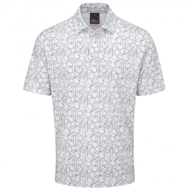 Oscar Jacobson  Hollow Polo - White