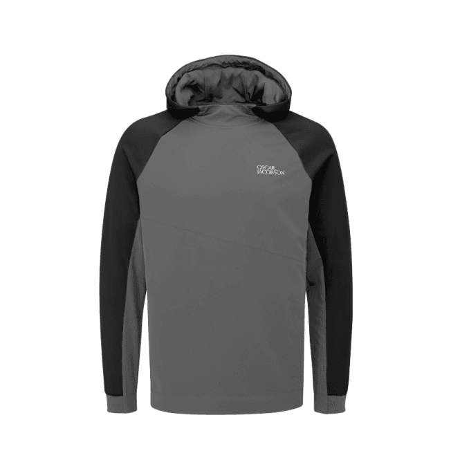 Oscar Jacobson  Oakways II Hoodie - Pewter XX-Large