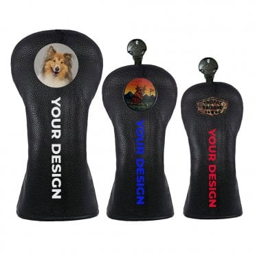 Personalised Logo Golf Headcover - Custom Design DTF Print