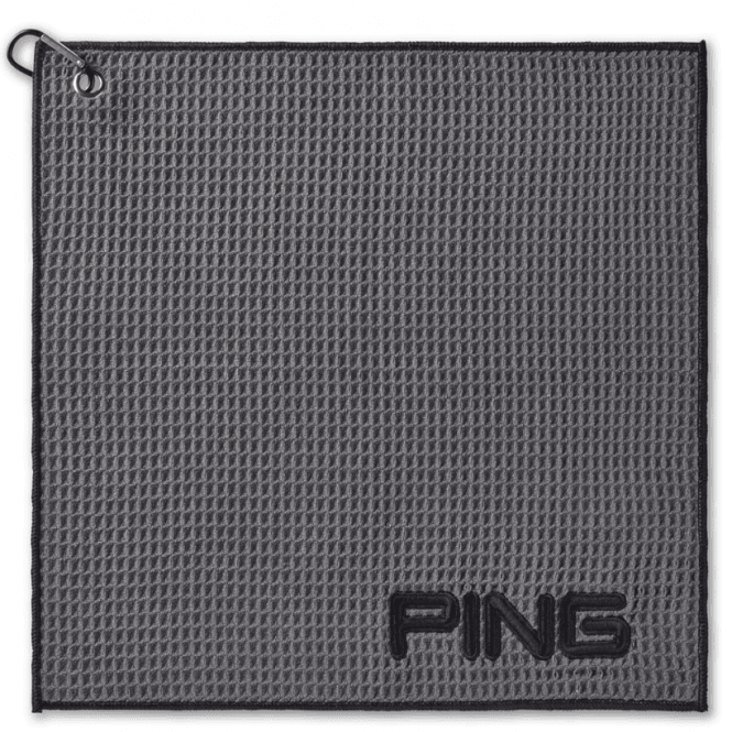 Ping  2026 CLIP TOWEL - DARK GREY
