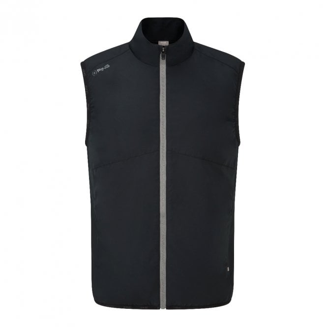 Ping  BURFORD VEST - BLACK