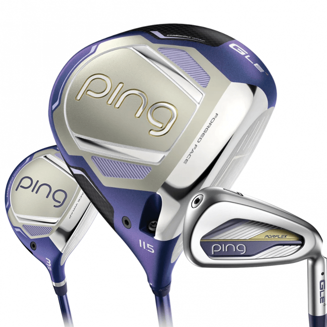 Ping  G LE 4 Ladies Iron/Hybrid Set - 6-7-9H PW/SW