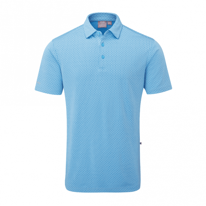 Ping  Hershel Polo Shirt - Baltic Sea Multi