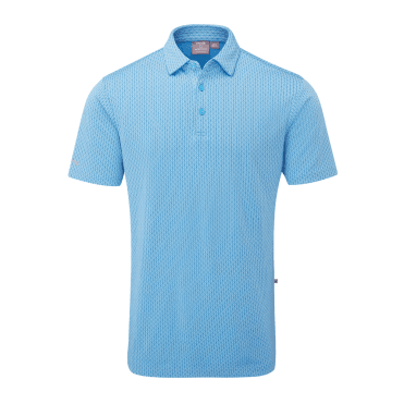 Ping Hershel Polo Shirt - Baltic Sea Multi