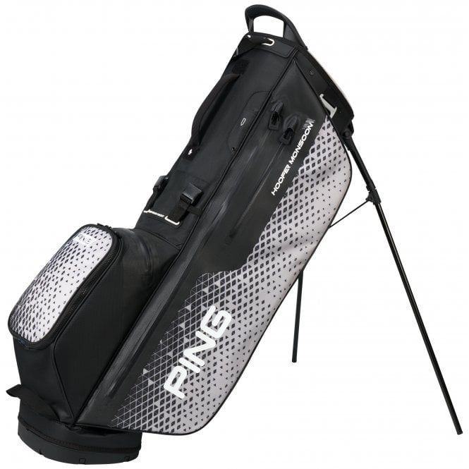 Ping  Hoofer Monsoon Stand Golf Bag - Black/Grey