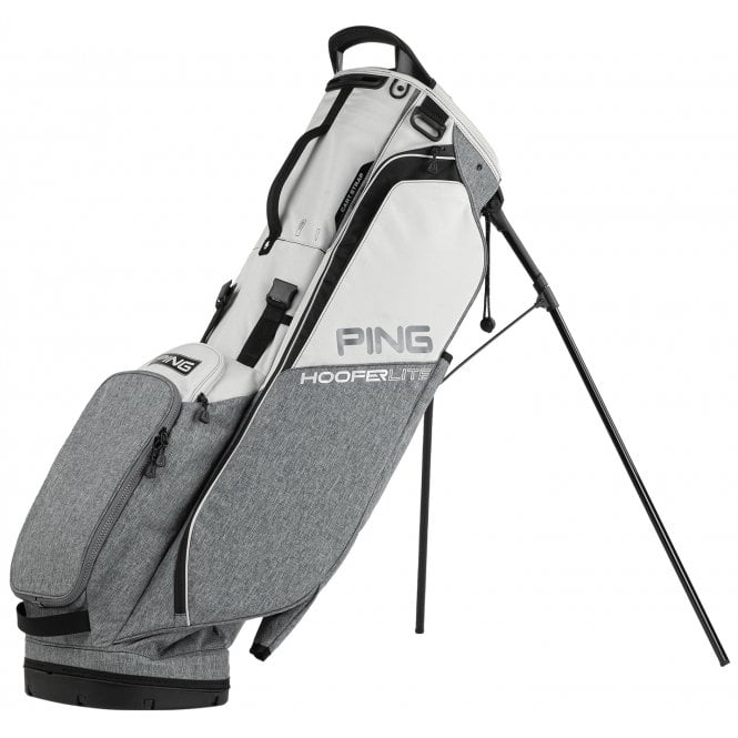 Ping  Hooferlite Stand Golf Bag - Heather Grey/Platinum/Black