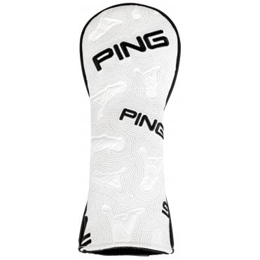 Ping Icon Fairway Headcover 251 - White